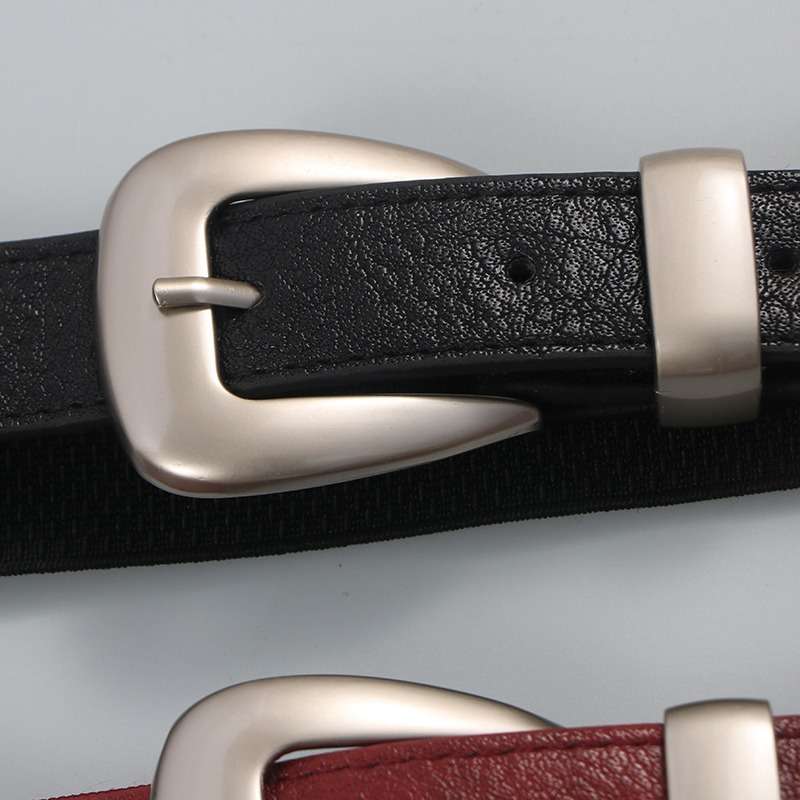 ベルト レディース ゴムベルト シンプル上品 ウエストマーク ゴムベルト